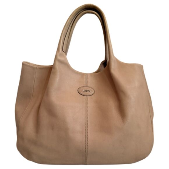 Tod's CS24 Beige Tote Bag - Picture 3 of 16